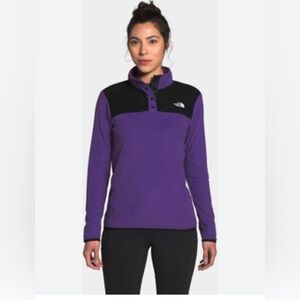 The North Face TKA Glacier Snap-Neck Fleece Pullover